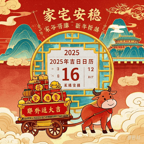 2025搬家吉日-2025搬家黄道吉日-搬家入宅吉日查询